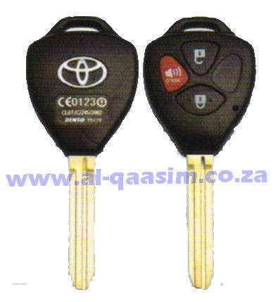 Toyota key casing replacement