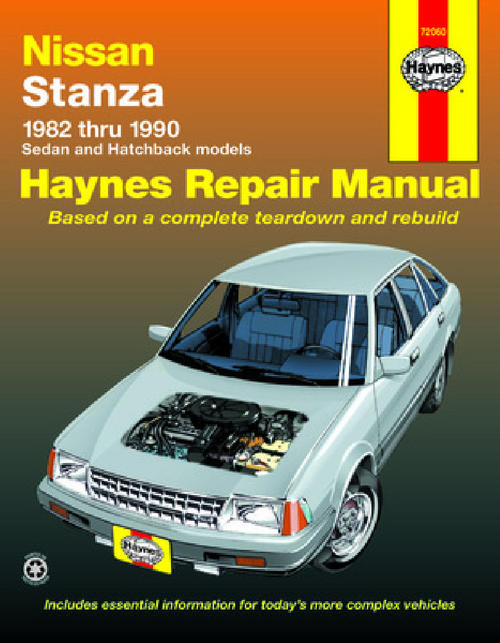 1990 Nissan stanza repair manual #10