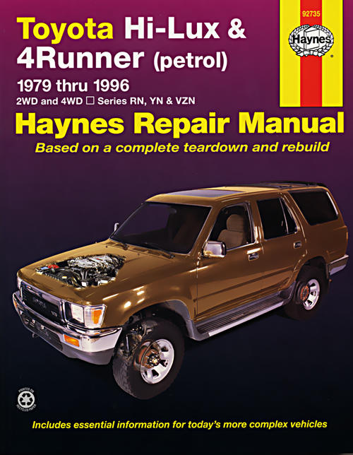 haynes toyota hiace repair manual #6