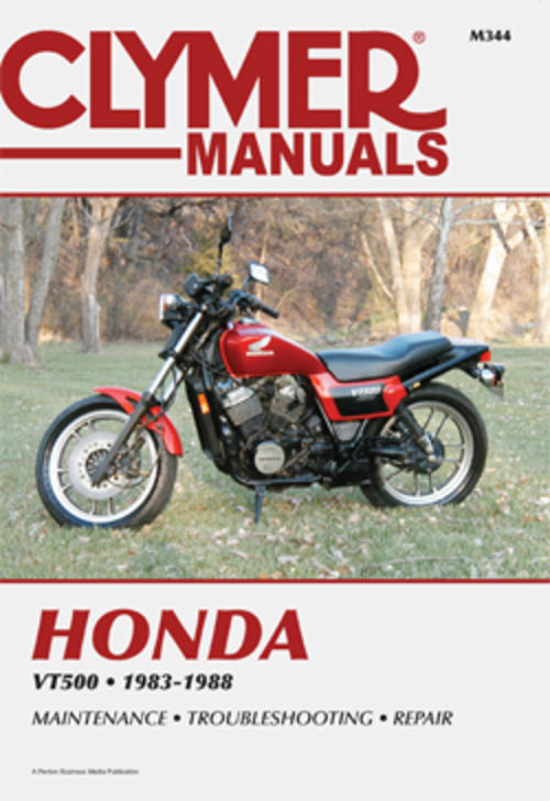 Honda vt500 repair manual