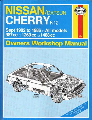 Haynes nissan 1400 workshop manual #2